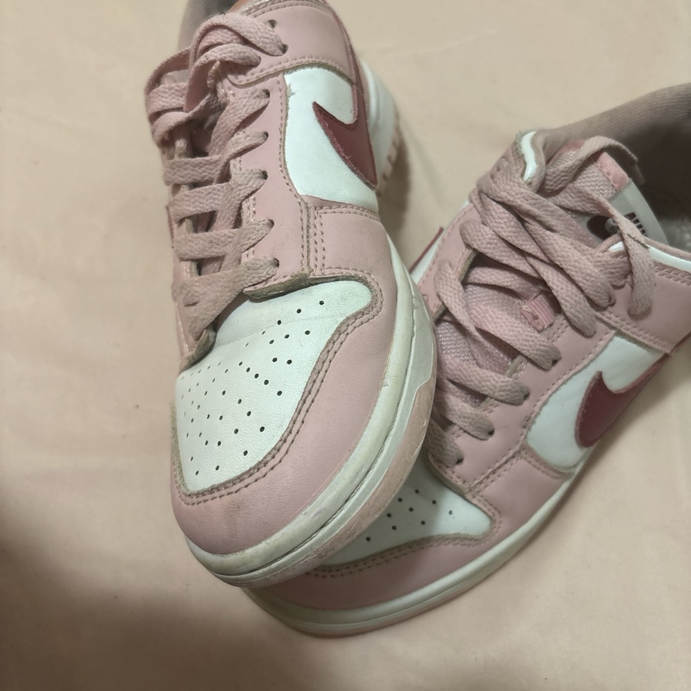 Nike Blush and White Casual Shoes